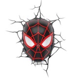 3DLight Marvel 3D LED Light Spider-Man Miles Morales Face 3DLight Marvel 3D LED Light Spider-Man Miles Morales Face