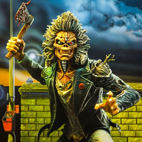 Iron Studios Iron Maiden Art Scale Statue 1/10 Eddie 50th Year Anniversary 22 cm Iron Studios Iron Maiden Art Scale Statue 1/10 Eddie 50th Year Anniversary 22 cm