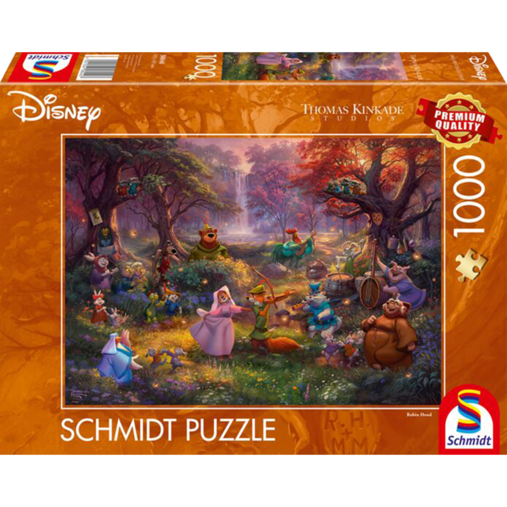 Schmidt Disney Dreams Puzzel Robin Hood (1000 stukken) Schmidt Disney Dreams Puzzel Robin Hood (1000 stukken)