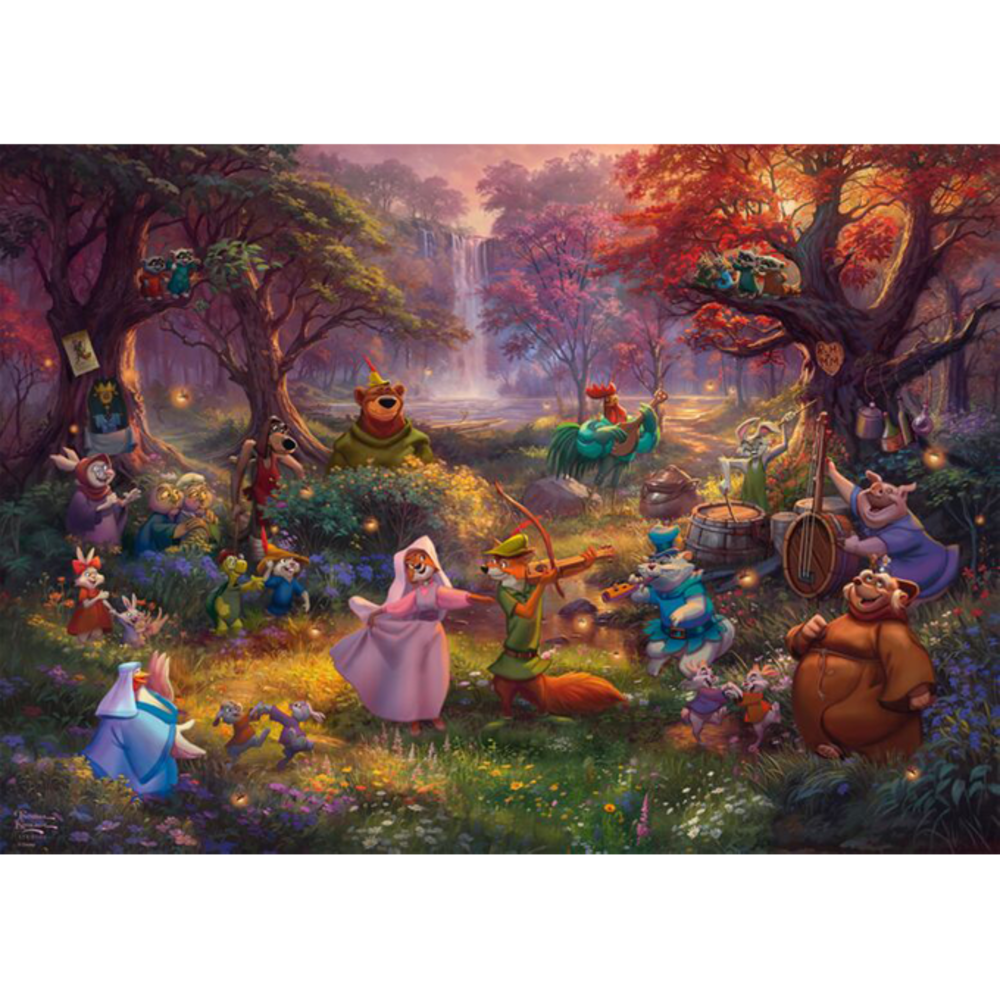 Schmidt Disney Dreams Puzzel Robin Hood (1000 stukken) Schmidt Disney Dreams Puzzel Robin Hood (1000 stukken)