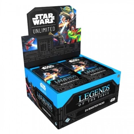 Fantasy Flight Games Star Wars Unlimited Legends of the Force Booster Box Fantasy Flight Games Star Wars Unlimited Legends of the Force Booster Box