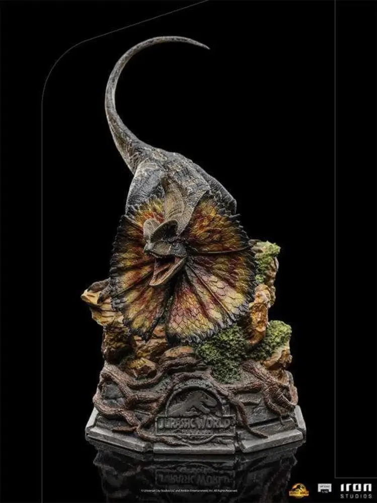 Iron Studios Jurassic World Art Scale Statue 1/10 Dilophosaurus 13 cm Iron Studios Jurassic World Art Scale Statue 1/10 Dilophosaurus 13 cm