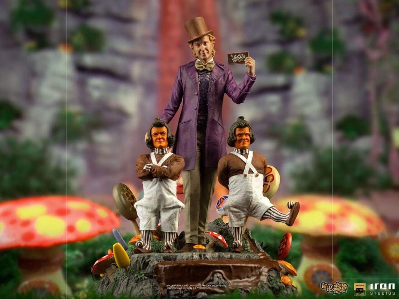 Iron Studios Willy Wonka & the Chocolate Factory (1971) Deluxe Art Scale Statue 1/10 Willy Wonka 25 cm Iron Studios Willy Wonka & the Chocolate Factory (1971) Deluxe Art Scale Statue 1/10 Willy Wonka 25 cm