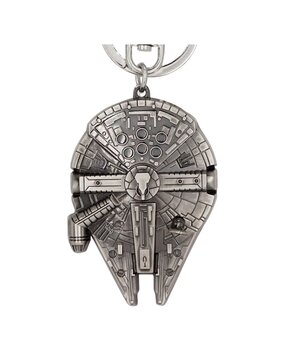 Star Wars Millennium Falcon Metal Keychain Star Wars Millennium Falcon Metal Keychain