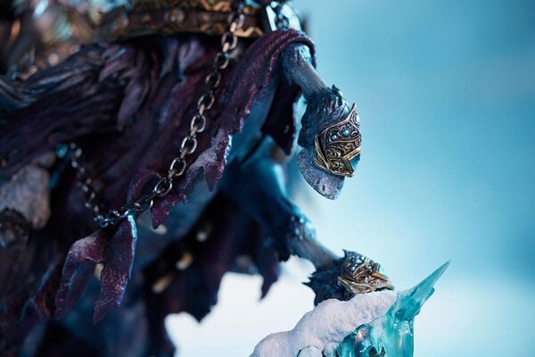 HEX Collectibles World of Warcraft Statue The Lich King & Invincible 68 cm HEX Collectibles World of Warcraft Statue The Lich King & Invincible 68 cm
