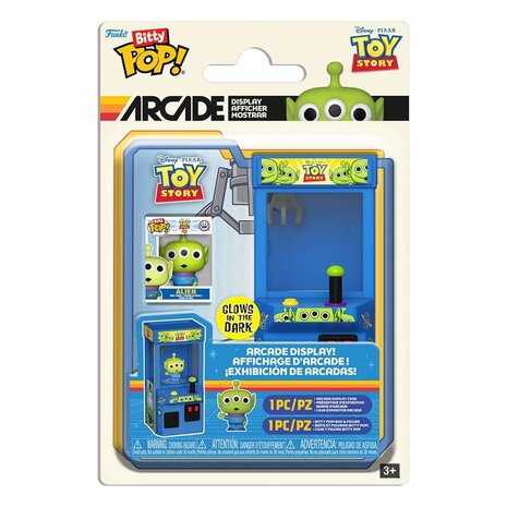 Funko Toy Story 4 Bitty POP! Arcade Vinyl Figure Alien (Glow) Funko Toy Story 4 Bitty POP! Arcade Vinyl Figure Alien (Glow)