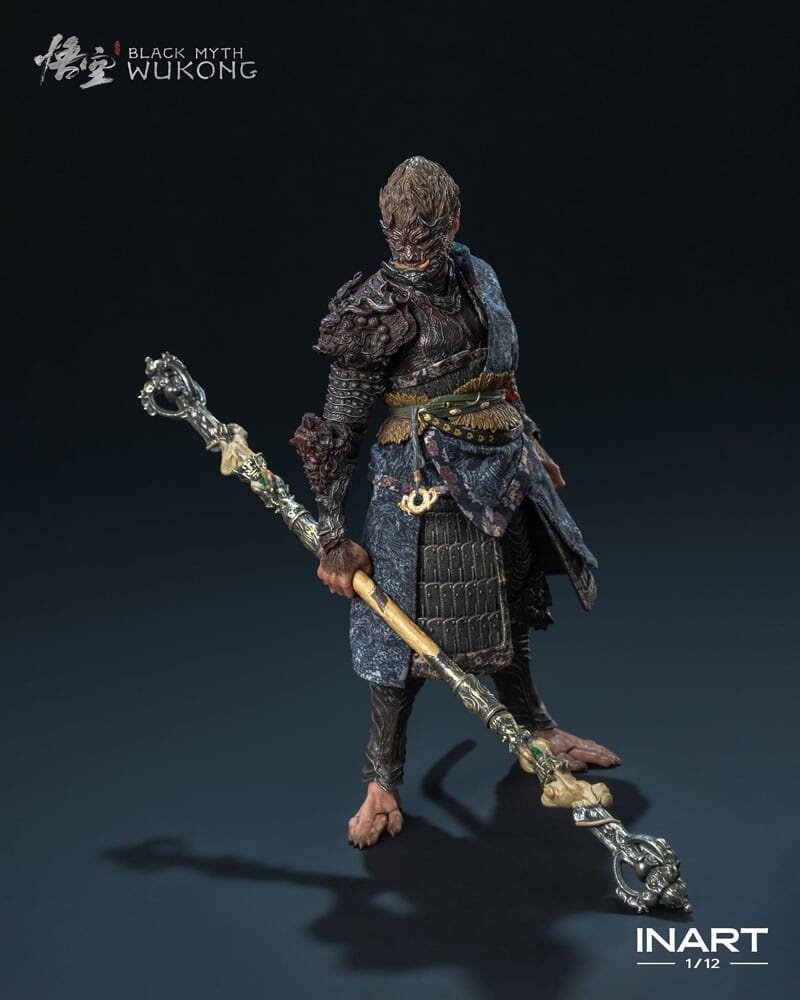 Inart Black Myth: Wukong Action Figure 1/12 The Destined One in the Bronze Armor Set Deluxe Ver. 16 cm Inart Black Myth: Wukong Action Figure 1/12 The Destined One in the Bronze Armor Set Deluxe Ver. 16 cm