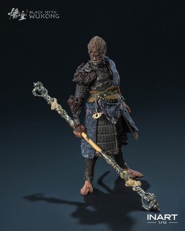 Inart Black Myth: Wukong Action Figure 1/12 The Destined One in the Bronze Armor Set Deluxe Ver. 16 cm Inart Black Myth: Wukong Action Figure 1/12 The Destined One in the Bronze Armor Set Deluxe Ver. 16 cm