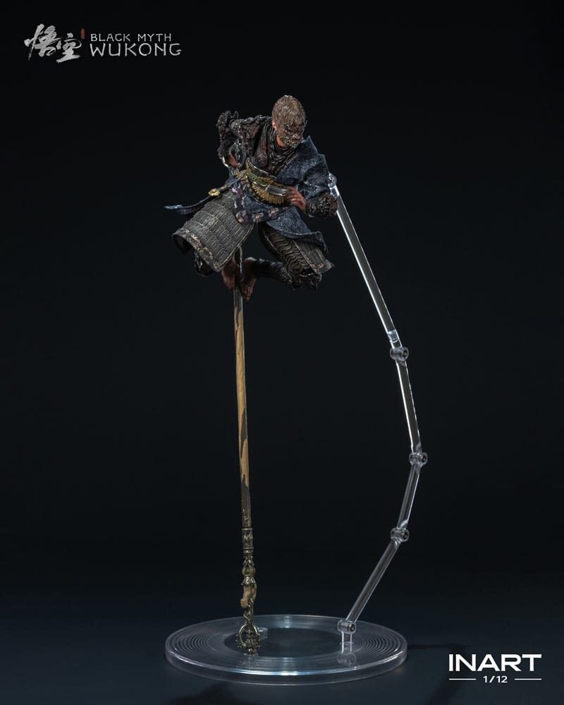 Inart Black Myth: Wukong Action Figure 1/12 The Destined One in the Bronze Armor Set Deluxe Ver. 16 cm Inart Black Myth: Wukong Action Figure 1/12 The Destined One in the Bronze Armor Set Deluxe Ver. 16 cm