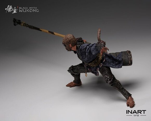 Inart Black Myth: Wukong Action Figure 1/12 The Destined One in the Bronze Armor Set Deluxe Ver. 16 cm Inart Black Myth: Wukong Action Figure 1/12 The Destined One in the Bronze Armor Set Deluxe Ver. 16 cm