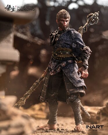 Inart Black Myth: Wukong Action Figure 1/12 The Destined One in the Bronze Armor Set Deluxe Ver. 16 cm Inart Black Myth: Wukong Action Figure 1/12 The Destined One in the Bronze Armor Set Deluxe Ver. 16 cm