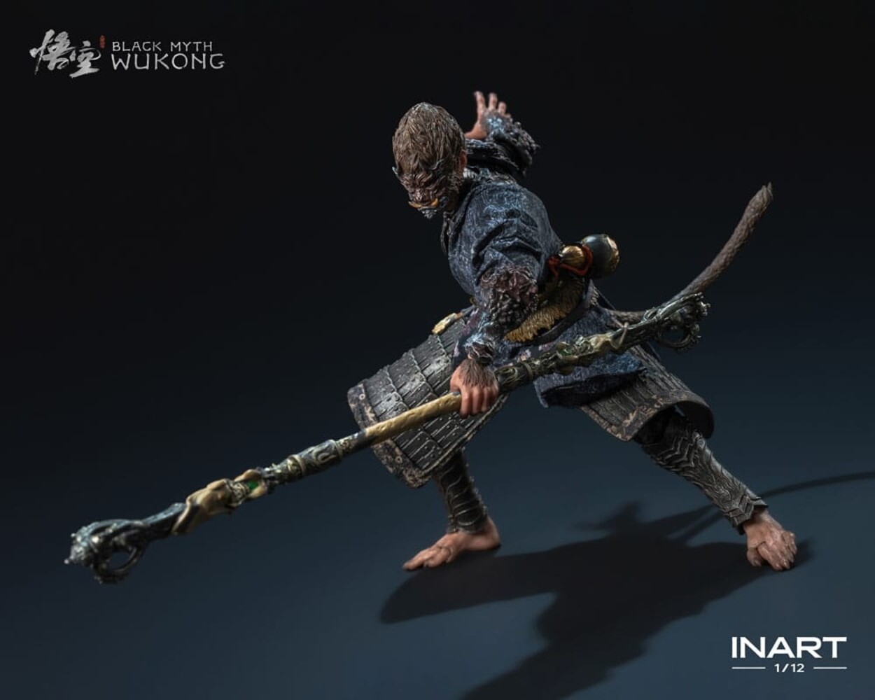 Inart Black Myth: Wukong Action Figure 1/12 The Destined One in the Bronze Armor Set Standard Ver. 16 cm Inart Black Myth: Wukong Action Figure 1/12 The Destined One in the Bronze Armor Set Standard Ver. 16 cm