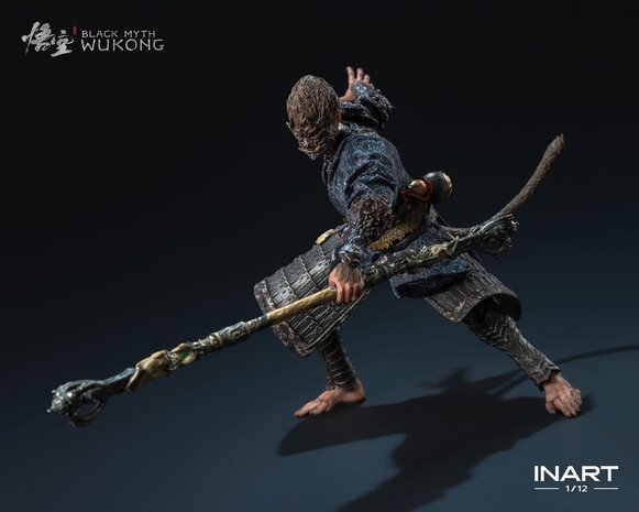 Inart Black Myth: Wukong Action Figure 1/12 The Destined One in the Bronze Armor Set Standard Ver. 16 cm Inart Black Myth: Wukong Action Figure 1/12 The Destined One in the Bronze Armor Set Standard Ver. 16 cm