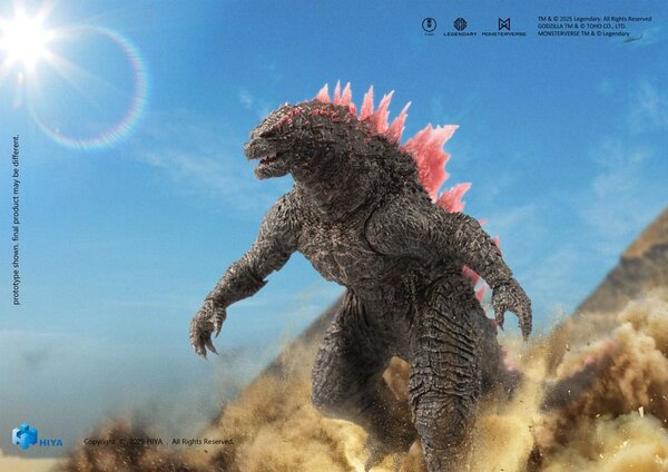 Hiya Toys Godzilla x Kong The New Empire Exquisite Basic Action Figure Heat Ray Godzilla Evolved Ver. 18 cm Hiya Toys Godzilla x Kong The New Empire Exquisite Basic Action Figure Heat Ray Godzilla Evolved Ver. 18 cm