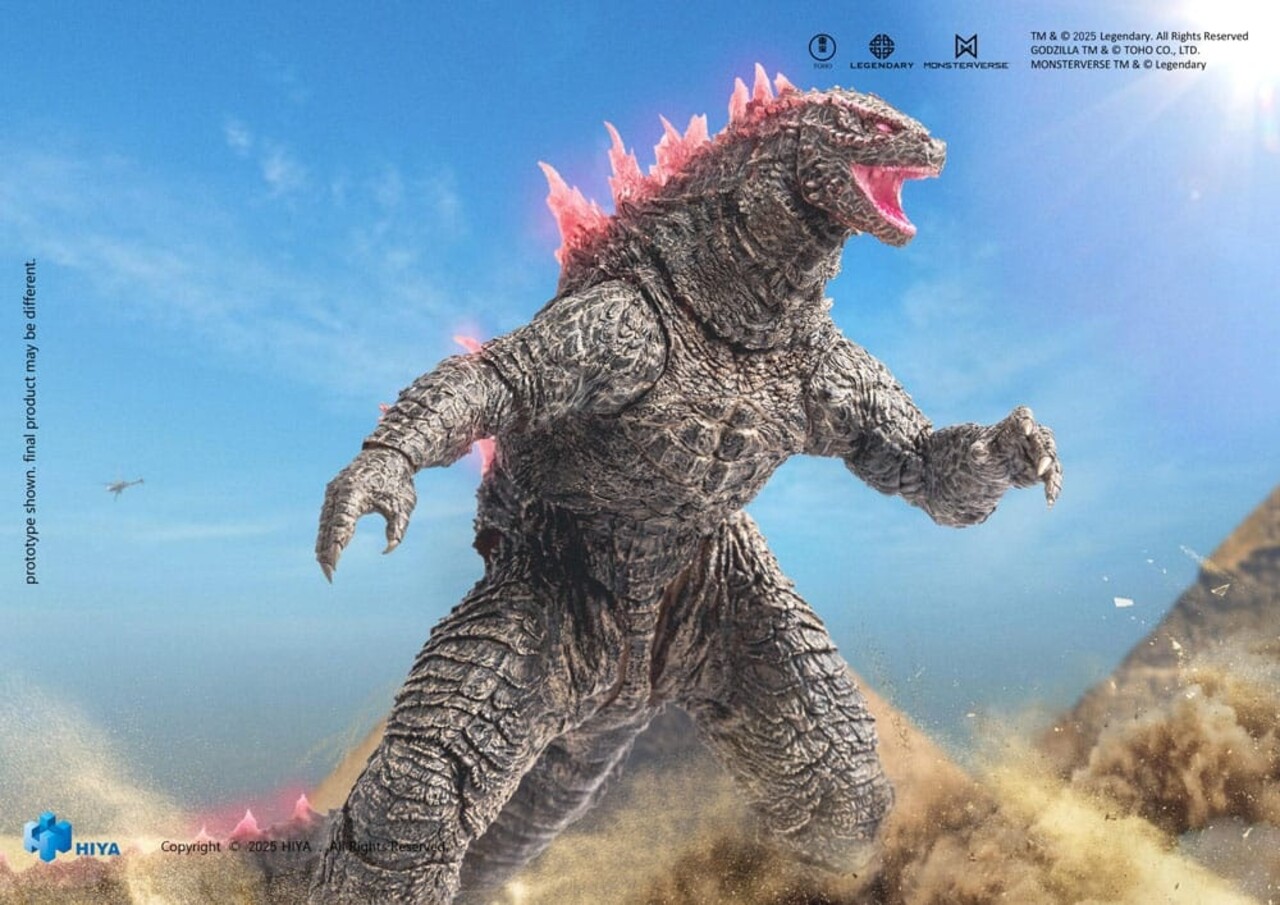Hiya Toys Godzilla x Kong The New Empire Exquisite Basic Action Figure Heat Ray Godzilla Evolved Ver. 18 cm Hiya Toys Godzilla x Kong The New Empire Exquisite Basic Action Figure Heat Ray Godzilla Evolved Ver. 18 cm