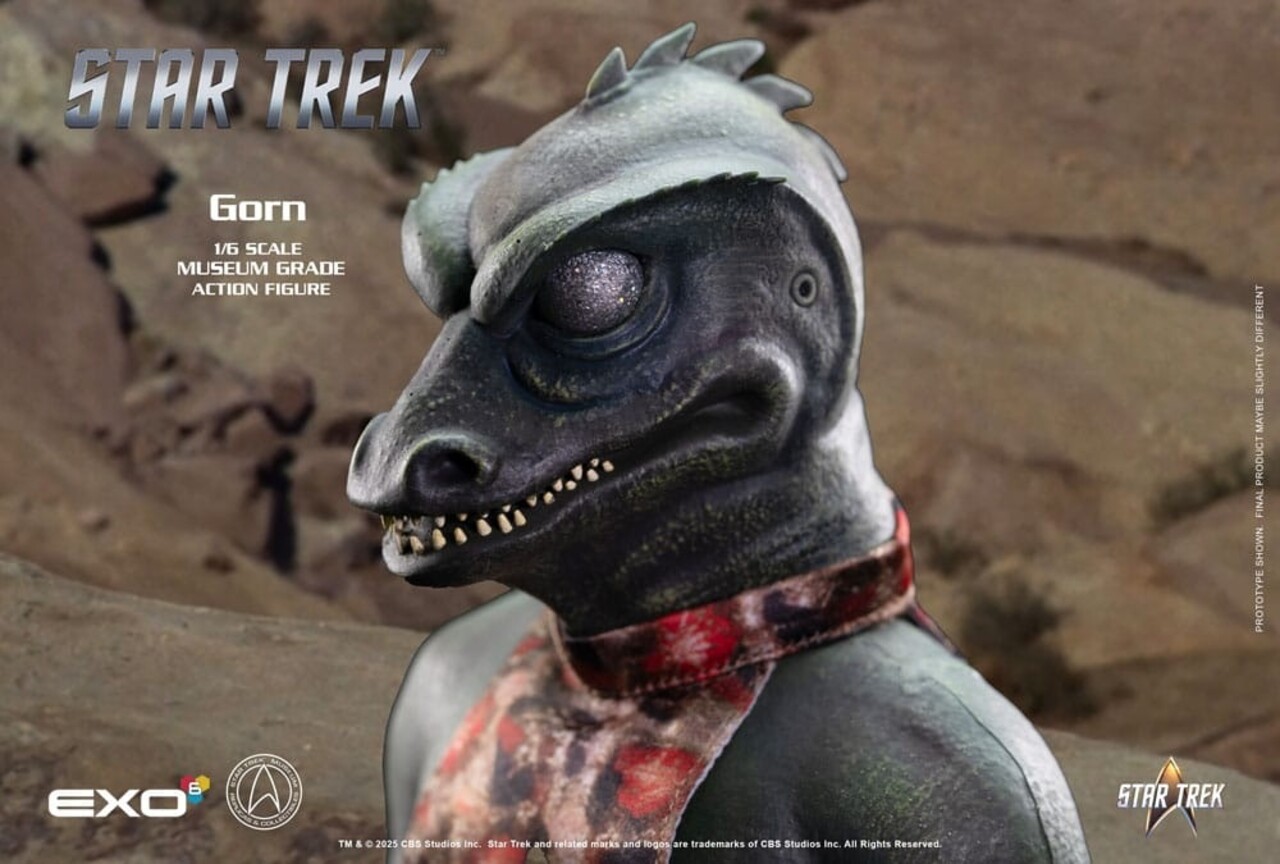 EXO-6 Star Trek: The Original Series Action Figure 1/6 Gorn 31 cm EXO-6 Star Trek: The Original Series Action Figure 1/6 Gorn 31 cm