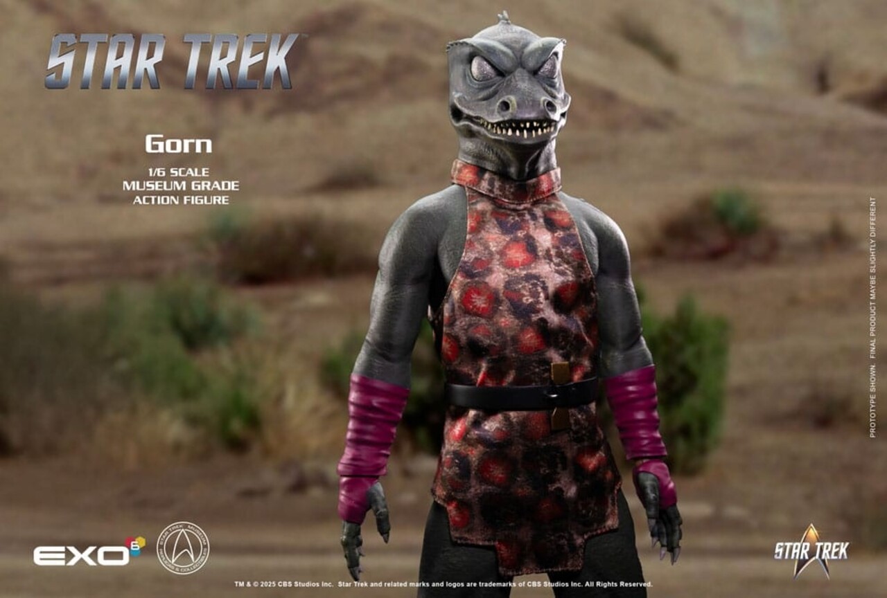 EXO-6 Star Trek: The Original Series Action Figure 1/6 Gorn 31 cm EXO-6 Star Trek: The Original Series Action Figure 1/6 Gorn 31 cm