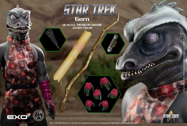 EXO-6 Star Trek: The Original Series Action Figure 1/6 Gorn 31 cm EXO-6 Star Trek: The Original Series Action Figure 1/6 Gorn 31 cm