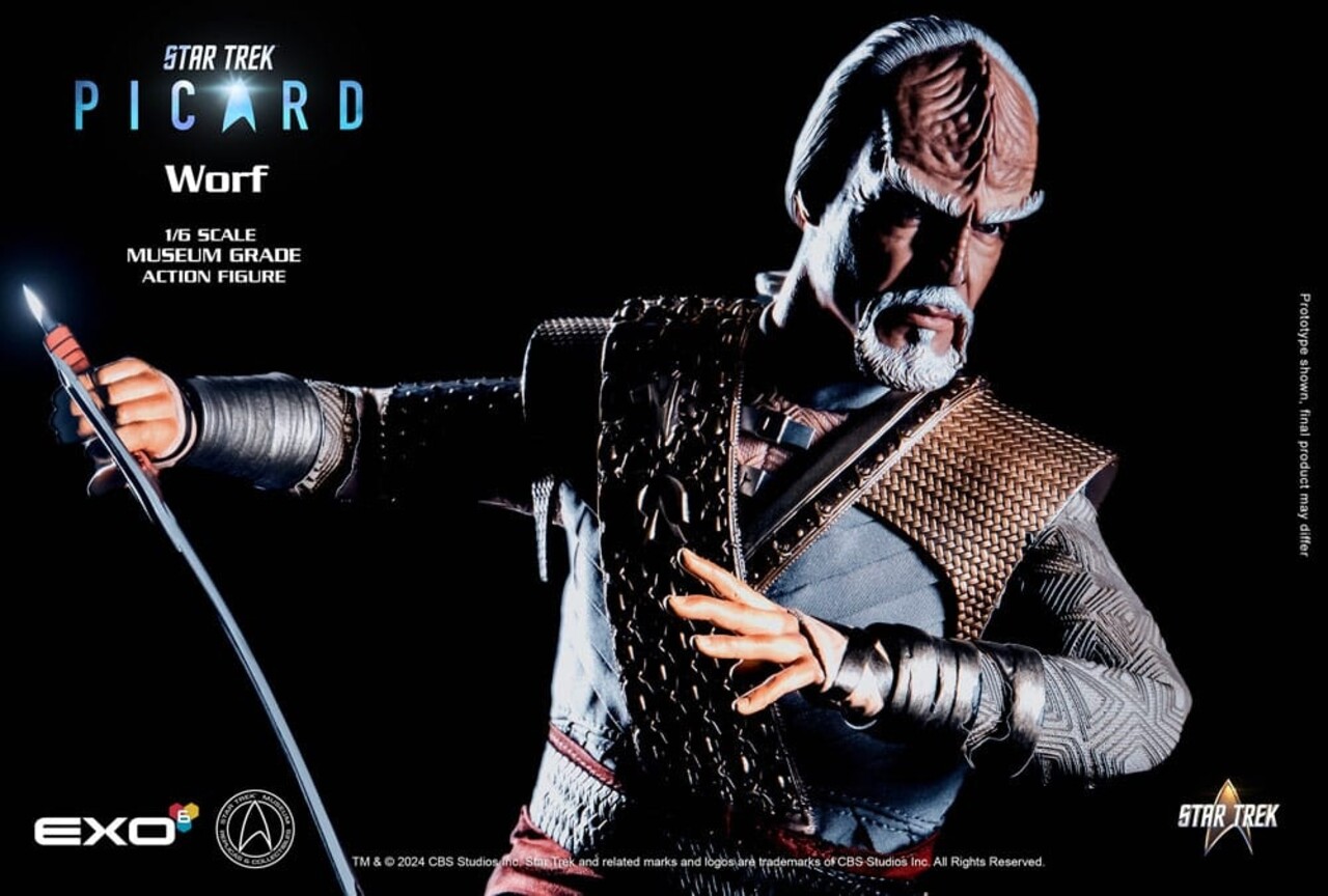 EXO-6 Star Trek: Picard Action Figure 1/6 Worf 30 cm EXO-6 Star Trek: Picard Action Figure 1/6 Worf 30 cm