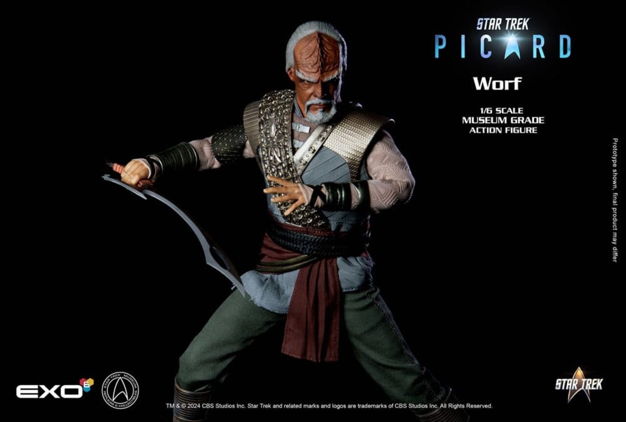 EXO-6 Star Trek: Picard Action Figure 1/6 Worf 30 cm EXO-6 Star Trek: Picard Action Figure 1/6 Worf 30 cm
