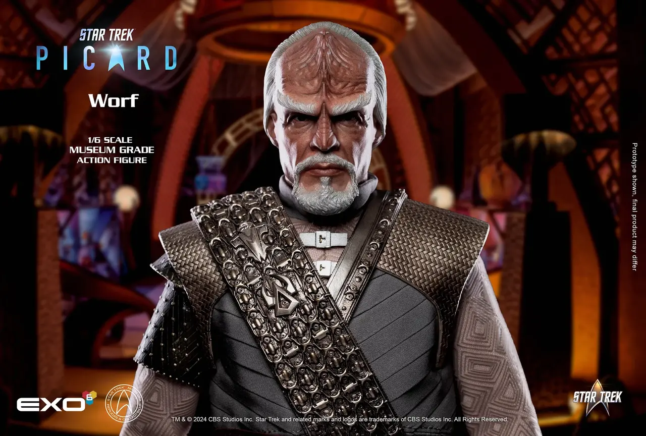 EXO-6 Star Trek: Picard Action Figure 1/6 Worf 30 cm EXO-6 Star Trek: Picard Action Figure 1/6 Worf 30 cm