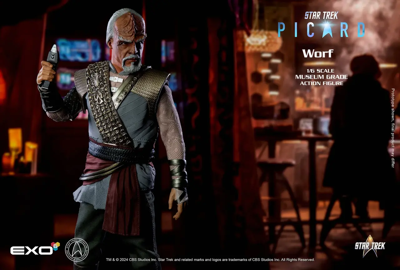 EXO-6 Star Trek: Picard Action Figure 1/6 Worf 30 cm EXO-6 Star Trek: Picard Action Figure 1/6 Worf 30 cm