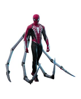 Hot Toys Spider-Man 2 Action Figure 1/6 Peter Parker (Advanced Suit 2.0) (Red and Black Suit Style) 30 cm