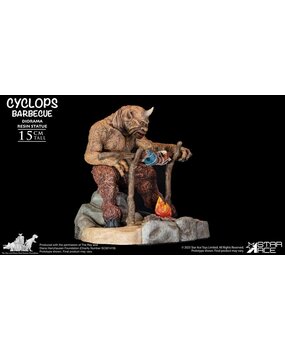 Star Ace Toys Ray Harryhausen Diorama 1/8 Cyclops Barbecue Scene 17 cm Star Ace Toys Ray Harryhausen Diorama 1/8 Cyclops Barbecue Scene 17 cm