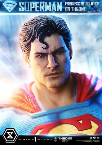 Prime 1 Studio DC Comics Throne Legacy Collection Statue Statue 1/4 Superman Fortress of Solitude on Throne (Design by Gabriele Dell'Otto) 52 cm Prime 1 Studio DC Comics Throne Legacy Collection Statue Statue 1/4 Superman Fortress of Solitude on Throne (Design by Gabriele Dell'Otto) 52 cm