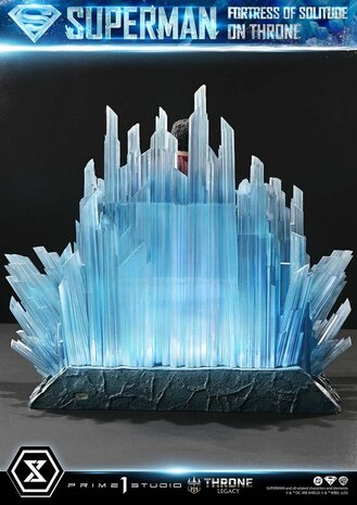 Prime 1 Studio DC Comics Throne Legacy Collection Statue Statue 1/4 Superman Fortress of Solitude on Throne (Design by Gabriele Dell'Otto) 52 cm Prime 1 Studio DC Comics Throne Legacy Collection Statue Statue 1/4 Superman Fortress of Solitude on Throne (Design by Gabriele Dell'Otto) 52 cm