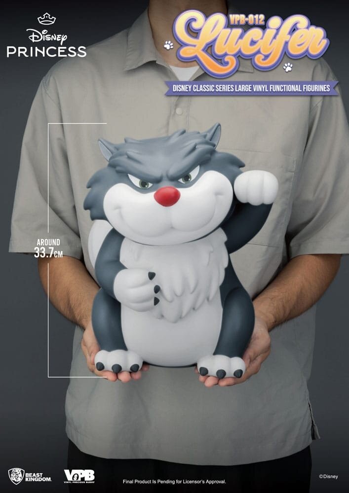 Beast Kingdom Assepoester Piggy Vinyl Bank Lucifer 33 cm Beast Kingdom Assepoester Piggy Vinyl Bank Lucifer 33 cm