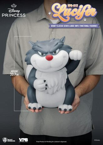 Beast Kingdom Assepoester Piggy Vinyl Bank Lucifer 33 cm Beast Kingdom Assepoester Piggy Vinyl Bank Lucifer 33 cm