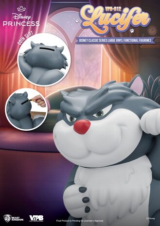 Beast Kingdom Assepoester Piggy Vinyl Bank Lucifer 33 cm Beast Kingdom Assepoester Piggy Vinyl Bank Lucifer 33 cm