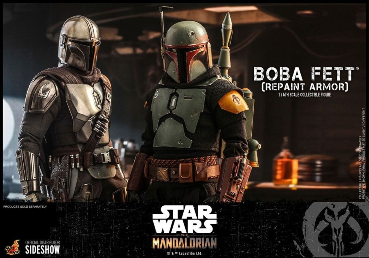 Hot Toys Star Wars The Mandalorian Action Figure 1/6 Boba Fett (Repaint Armor) 30 cm Hot Toys Star Wars The Mandalorian Action Figure 1/6 Boba Fett (Repaint Armor) 30 cm