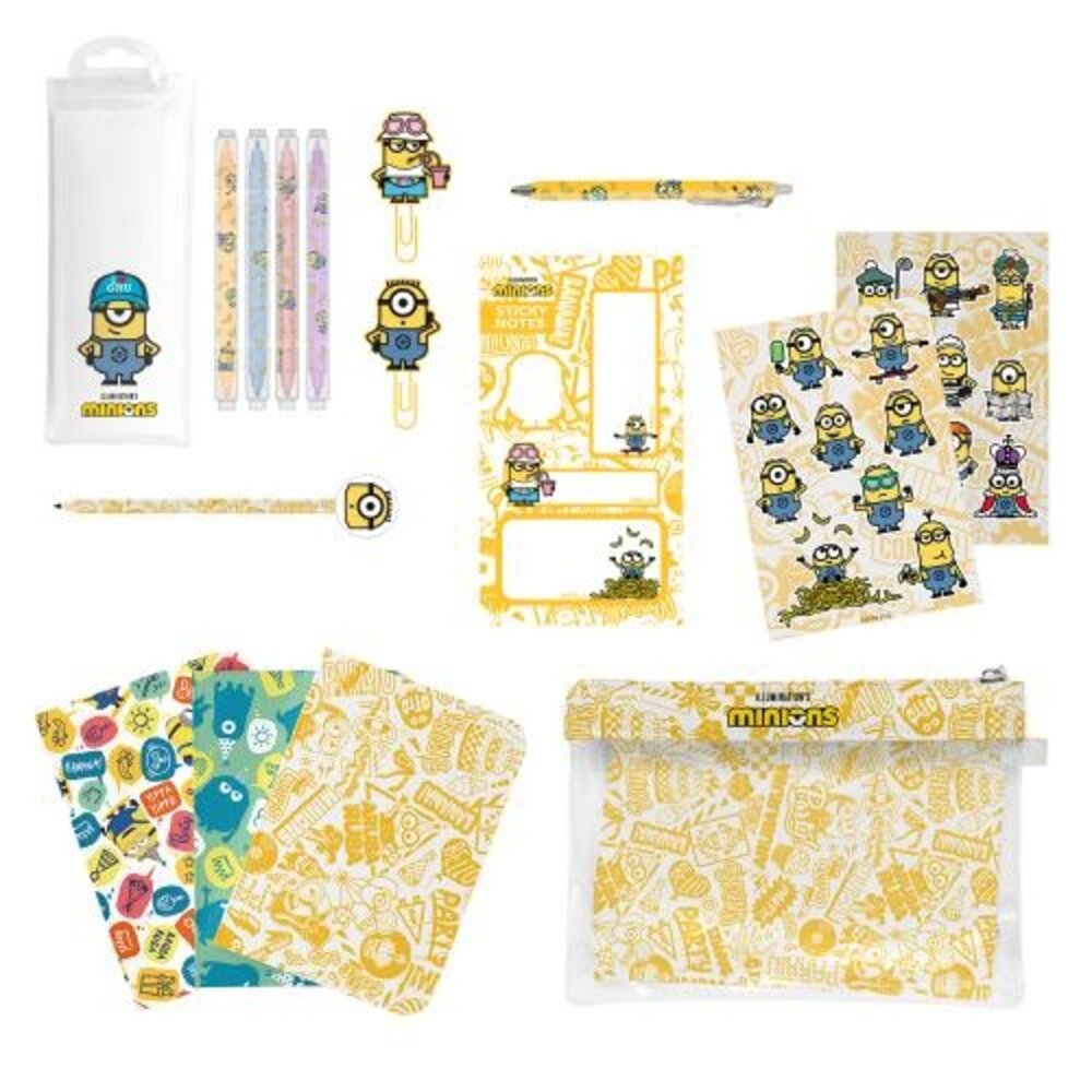 Grupo Erik Minions 10 Part Stationery Set