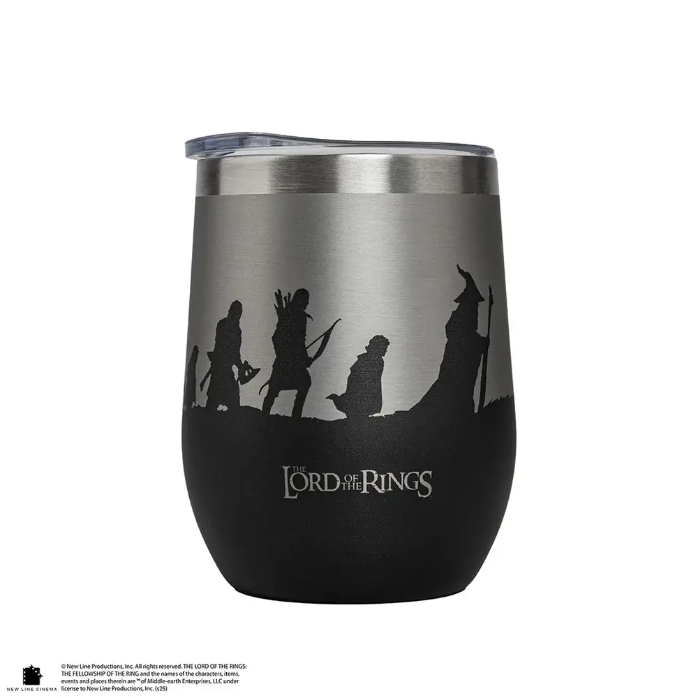 Cinereplicas Lord of the Rings Fellowship Metal Travel Mug Cinereplicas Lord of the Rings Fellowship Metal Travel Mug