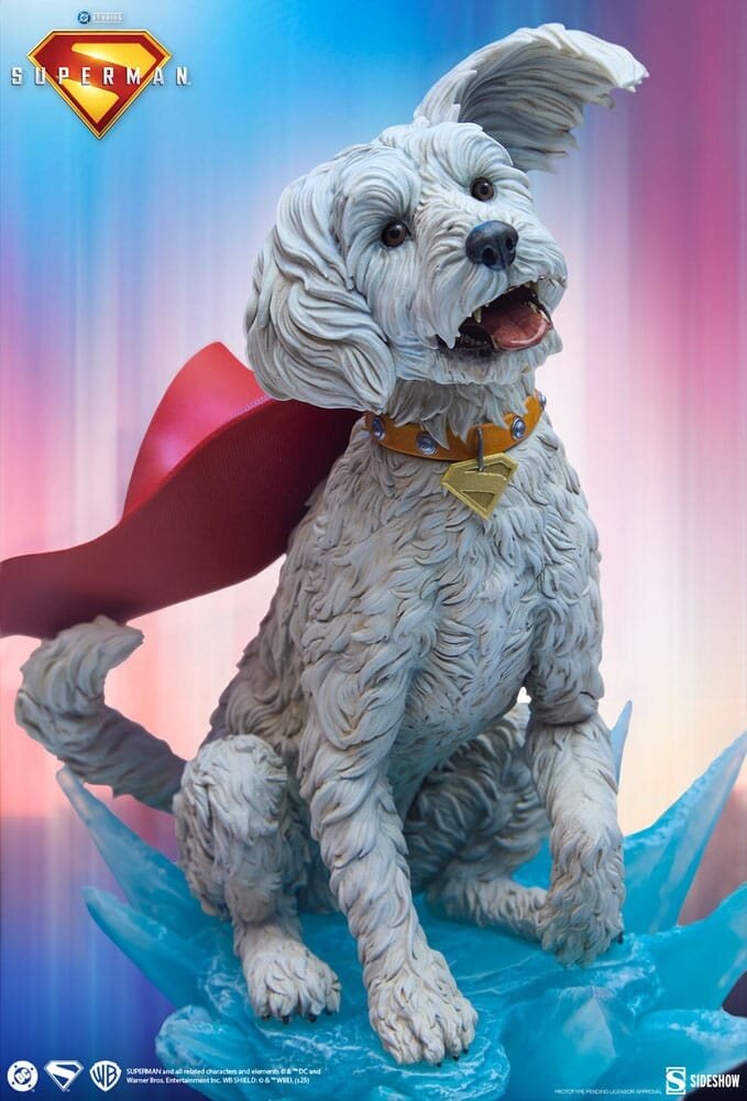 Sideshow Collectibles Superman (2025) Premium Format Statue Krypto 23 cm