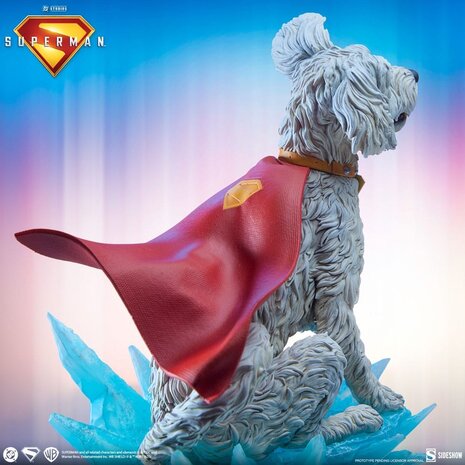 Sideshow Collectibles Superman (2025) Premium Format Statue Krypto 23 cm