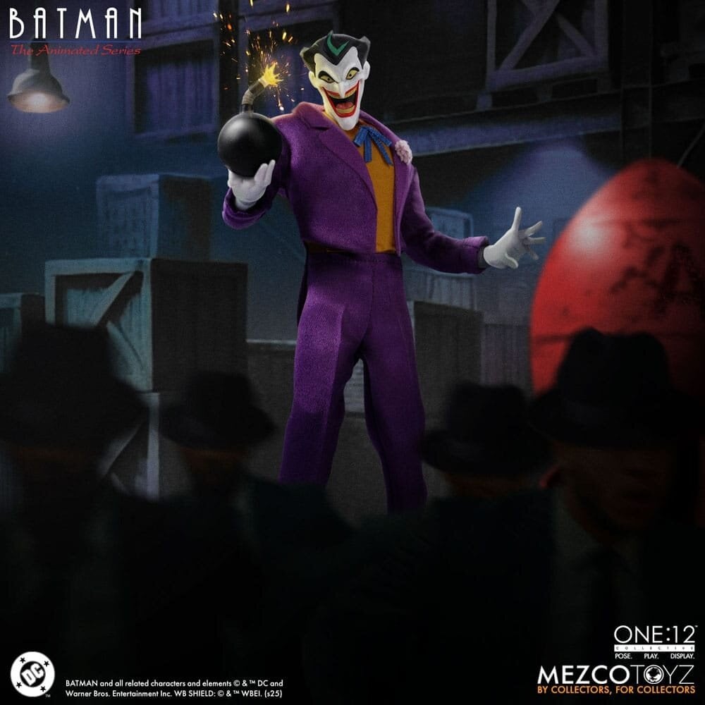 Mezco Toyz Batman: The Animated Series Action Figure 1/12 The Joker 17 cm Mezco Toyz Batman: The Animated Series Action Figure 1/12 The Joker 17 cm