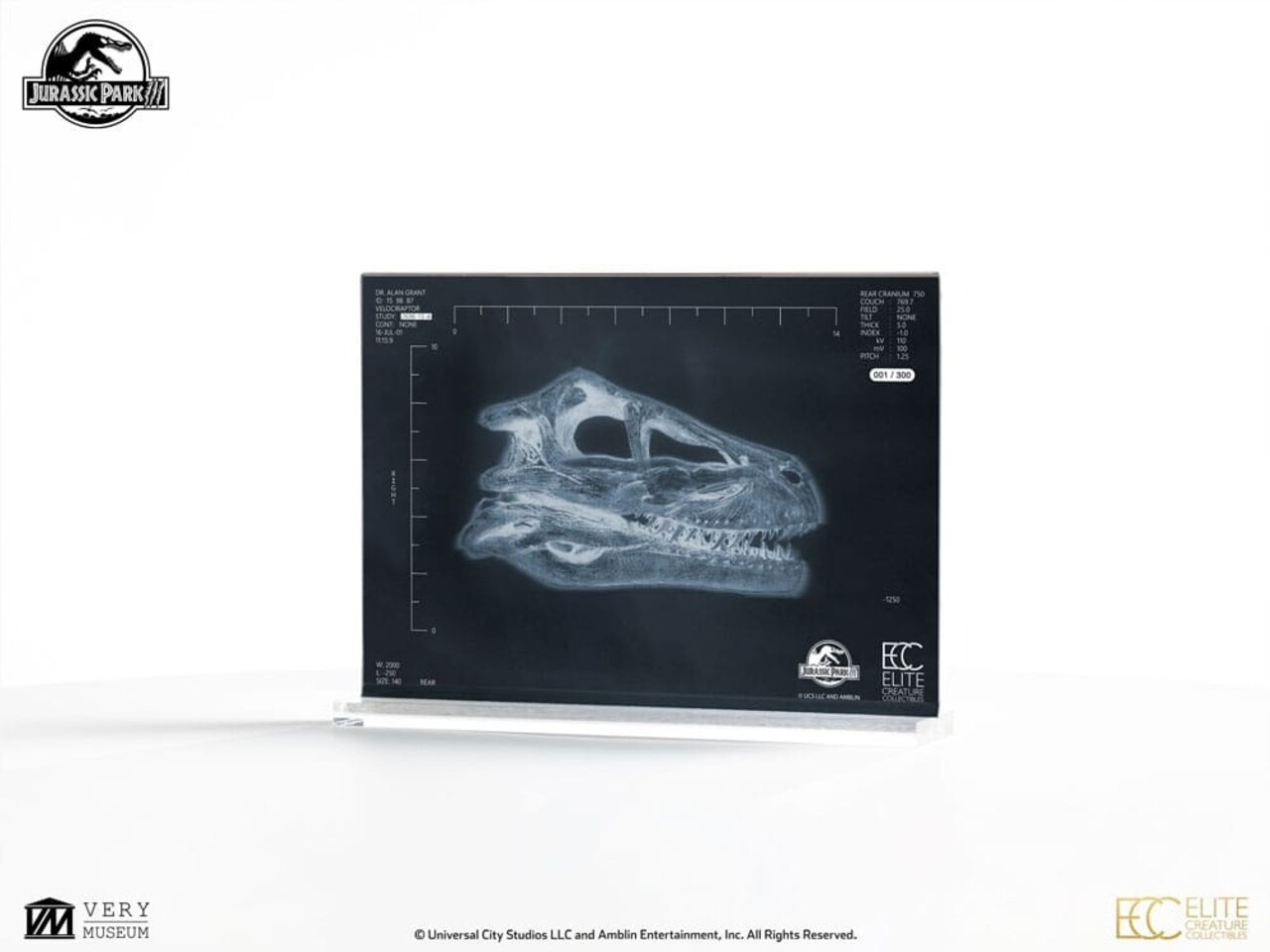 Elite Creature Collectibles Jurassic Park III Prop Replica 1/1 Velociraptor Resonance Chamber 18 cm Elite Creature Collectibles Jurassic Park III Prop Replica 1/1 Velociraptor Resonance Chamber 18 cm