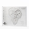 Elite Creature Collectibles Jurassic Park Replica Topographic Map Isla Nublar 27 cm Elite Creature Collectibles Jurassic Park Replica Topographic Map Isla Nublar 27 cm