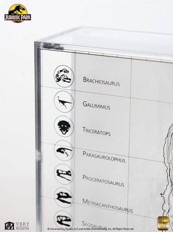 Elite Creature Collectibles Jurassic Park Replica Topographic Map Isla Nublar 27 cm Elite Creature Collectibles Jurassic Park Replica Topographic Map Isla Nublar 27 cm