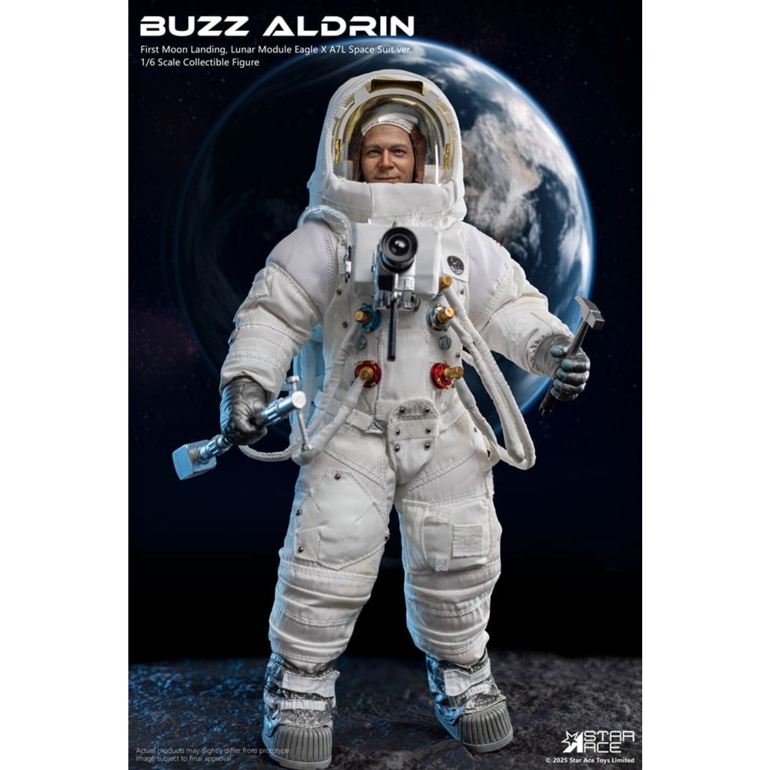 NASA Apollo 11 Action Figure 1/6 Buzz Aldrin 30 cm - Planet Fantasy