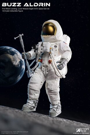 Star Ace Toys NASA Apollo 11 Action Figure 1/6 Buzz Aldrin 30 cm Star Ace Toys NASA Apollo 11 Action Figure 1/6 Buzz Aldrin 30 cm