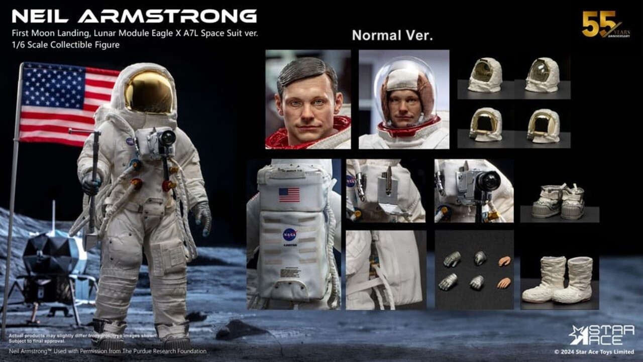Star Ace Toys Neil Armstrong Action Figure 1/6 Neil Armstrong 30 cm Star Ace Toys Neil Armstrong Action Figure 1/6 Neil Armstrong 30 cm
