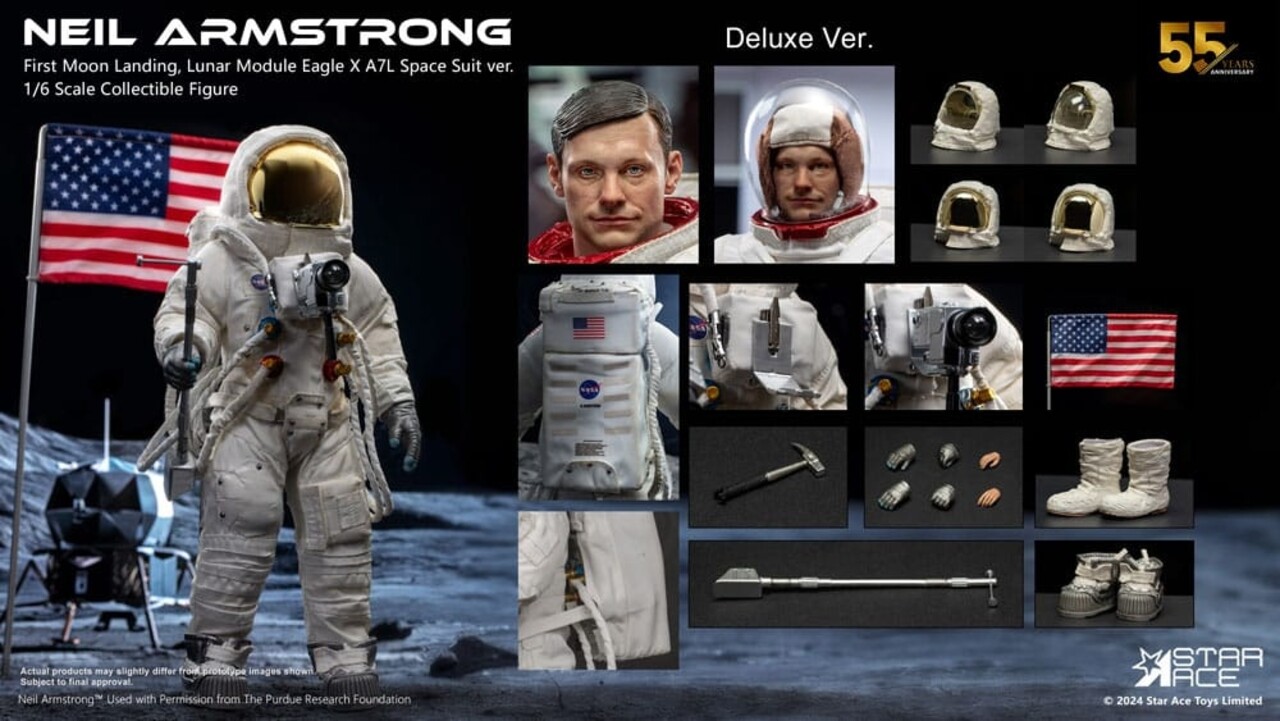 Star Ace Toys Neil Armstrong Action Figure 1/6 Neil Armstrong Deluxe Version 30 cm Star Ace Toys Neil Armstrong Action Figure 1/6 Neil Armstrong Deluxe Version 30 cm