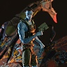 McFarlane Toys Avatar: The Way of Water Action Figure Recom Quaritch & RDA Banshee (Gold Label)