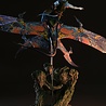 McFarlane Toys Avatar: The Way of Water Action Figure Recom Quaritch & RDA Banshee (Gold Label)