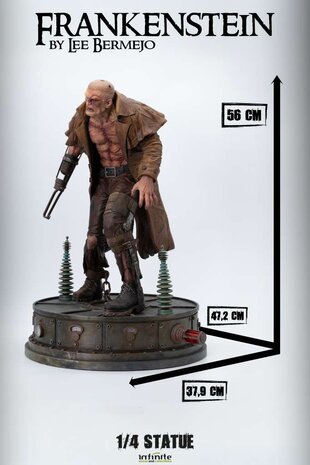 Infinite Statue Frankenstein by Lee Bermejo Statue 1/4 Frankenstein 56 cm