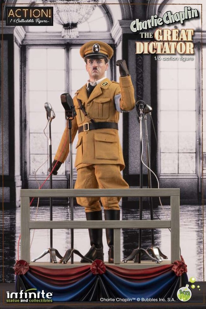 Infinite Statue The Great Dictator Action Figure 1/6 Charlie Chaplin Exclusive 28 cm Infinite Statue The Great Dictator Action Figure 1/6 Charlie Chaplin Exclusive 28 cm